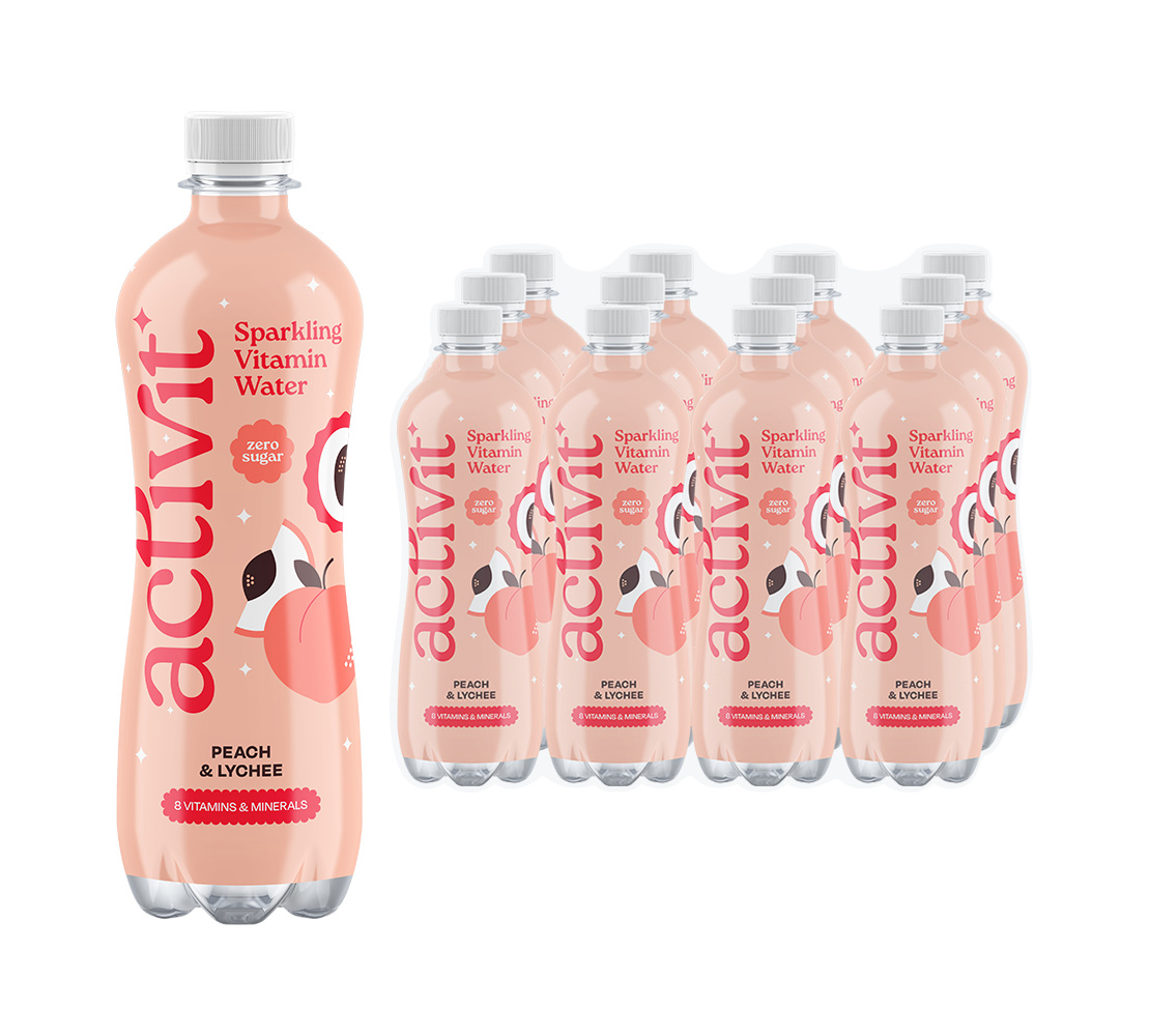NEW - Activit Peach & Lychee - 500ml