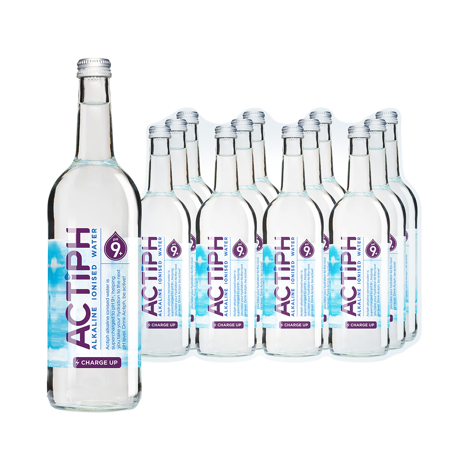 Actiph Alkaline Ionised Water - 12 x 750ml