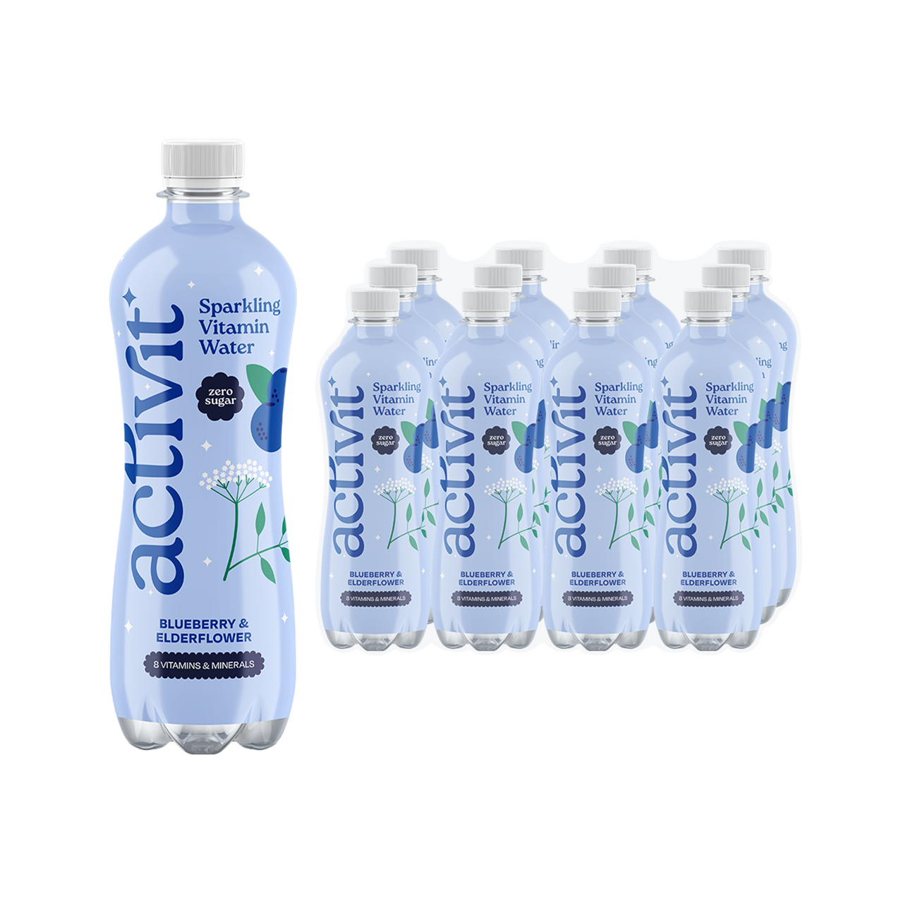 NEW - Activit Blueberry & Elderflower - 500ml