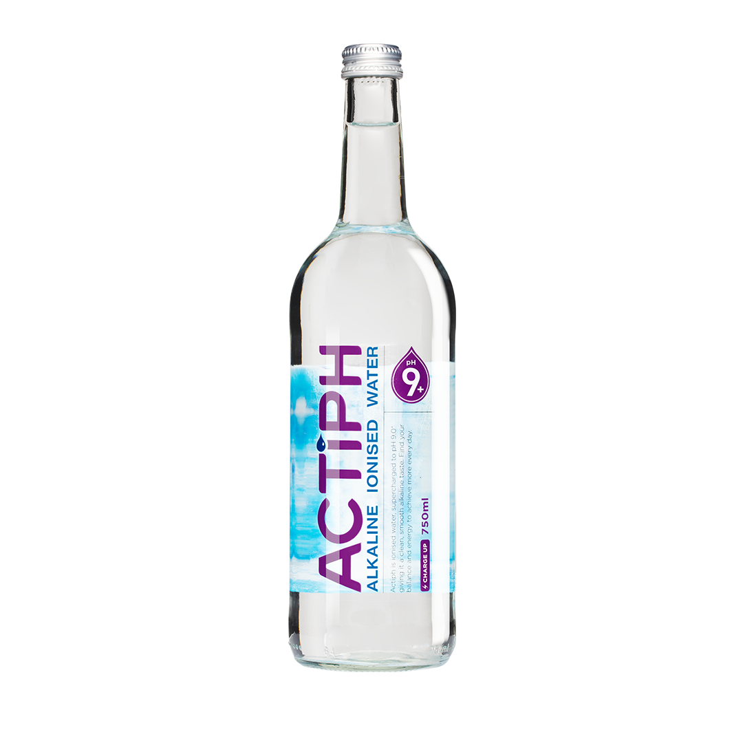 Actiph Alkaline Ionised Water (Glass) - 12 x 750ml