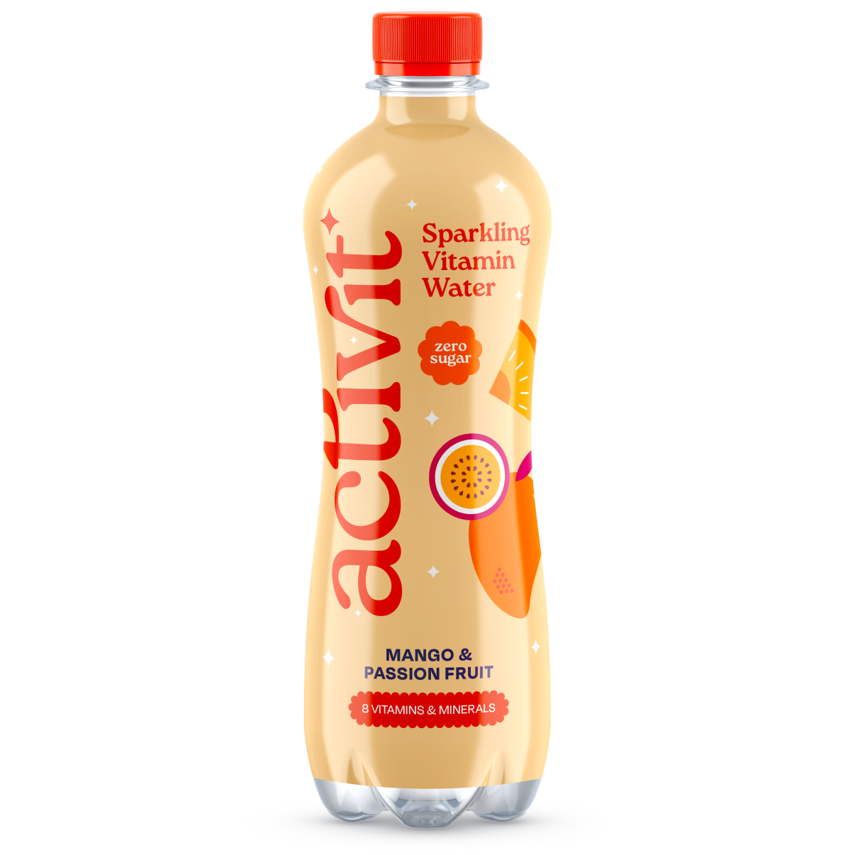 Activit Mango & Passion Fruit - 500ml Bottles